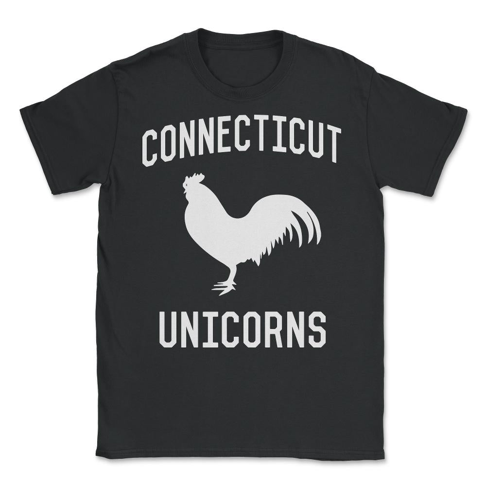 Connecticut Unicorns - Unisex T-Shirt - Black
