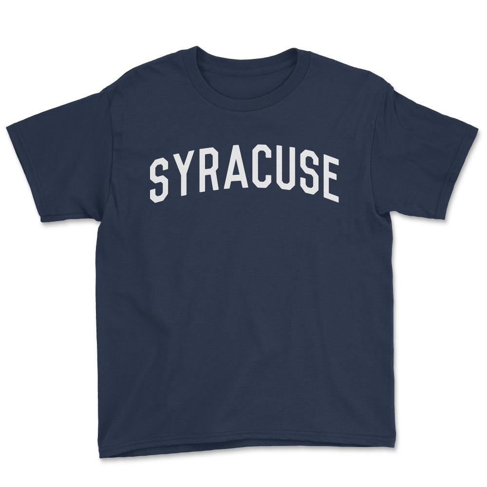 Syracuse - Youth Tee - Navy