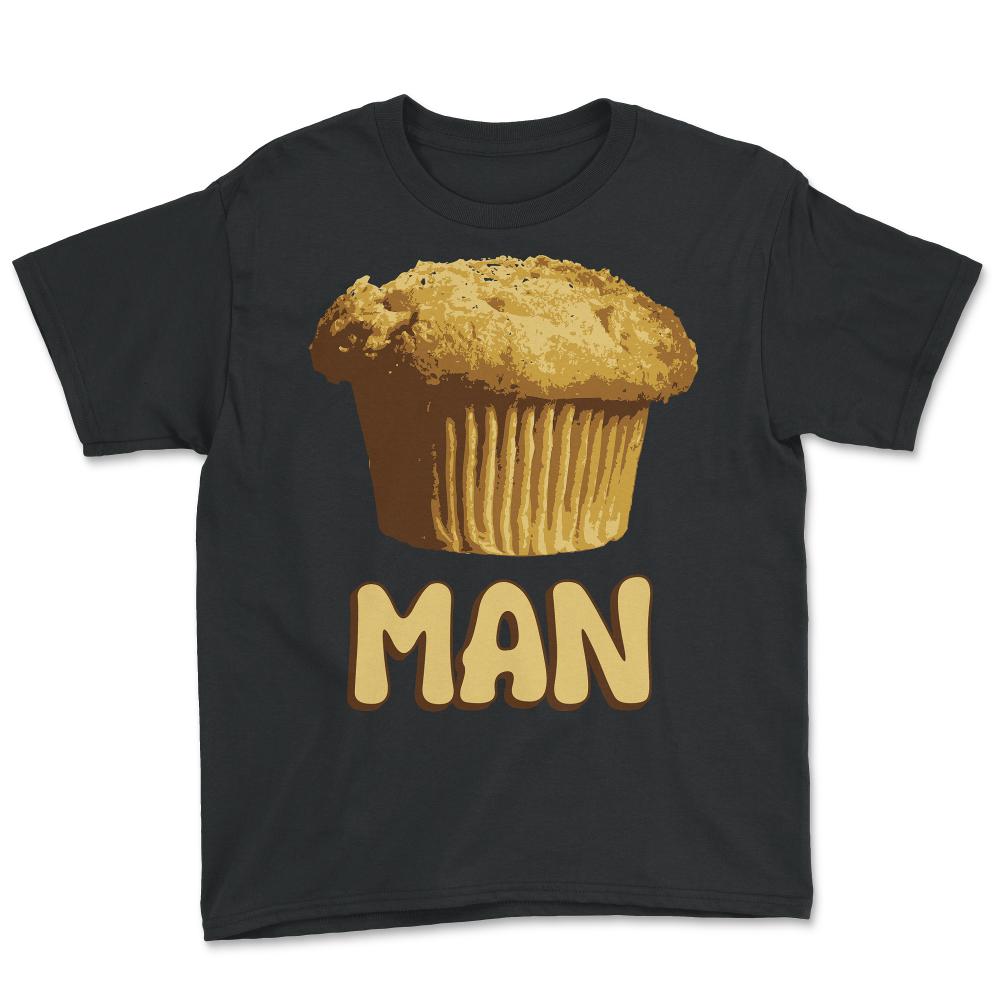 Muffin Man - Youth Tee - Black