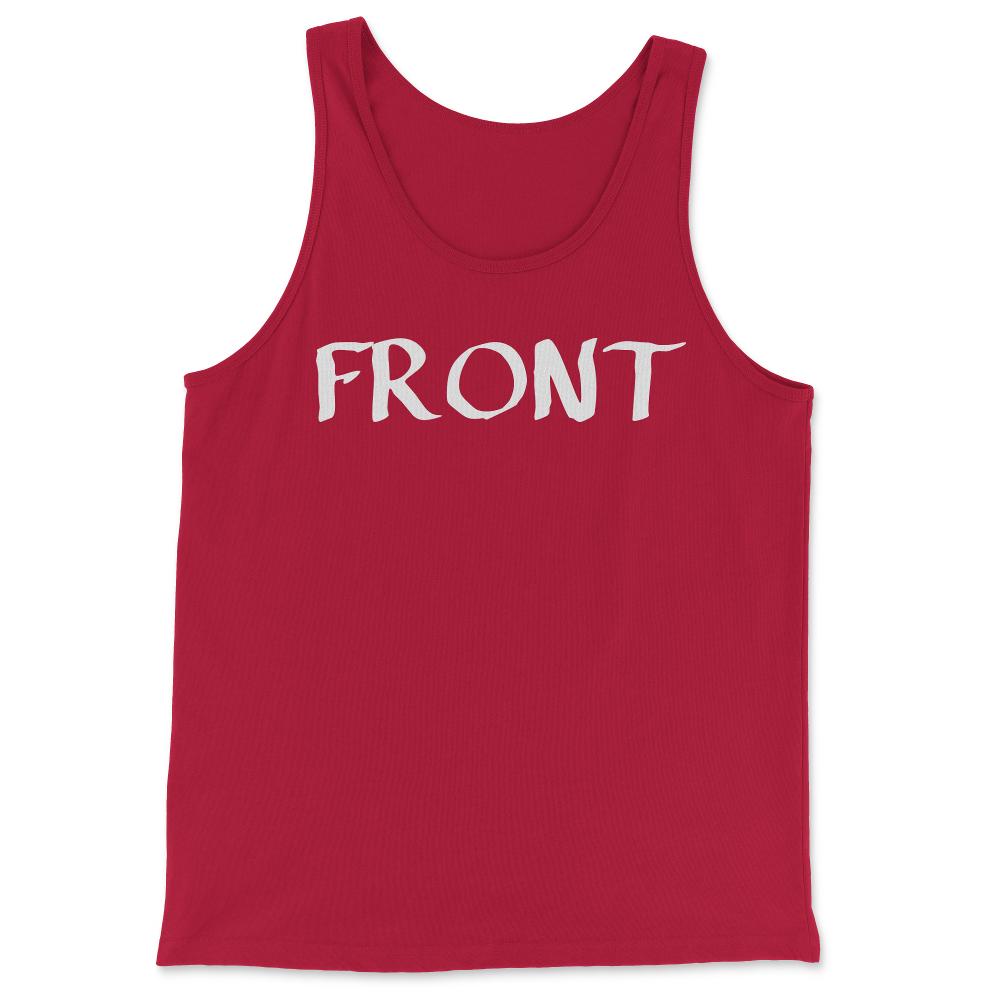 Front - Tank Top - Red