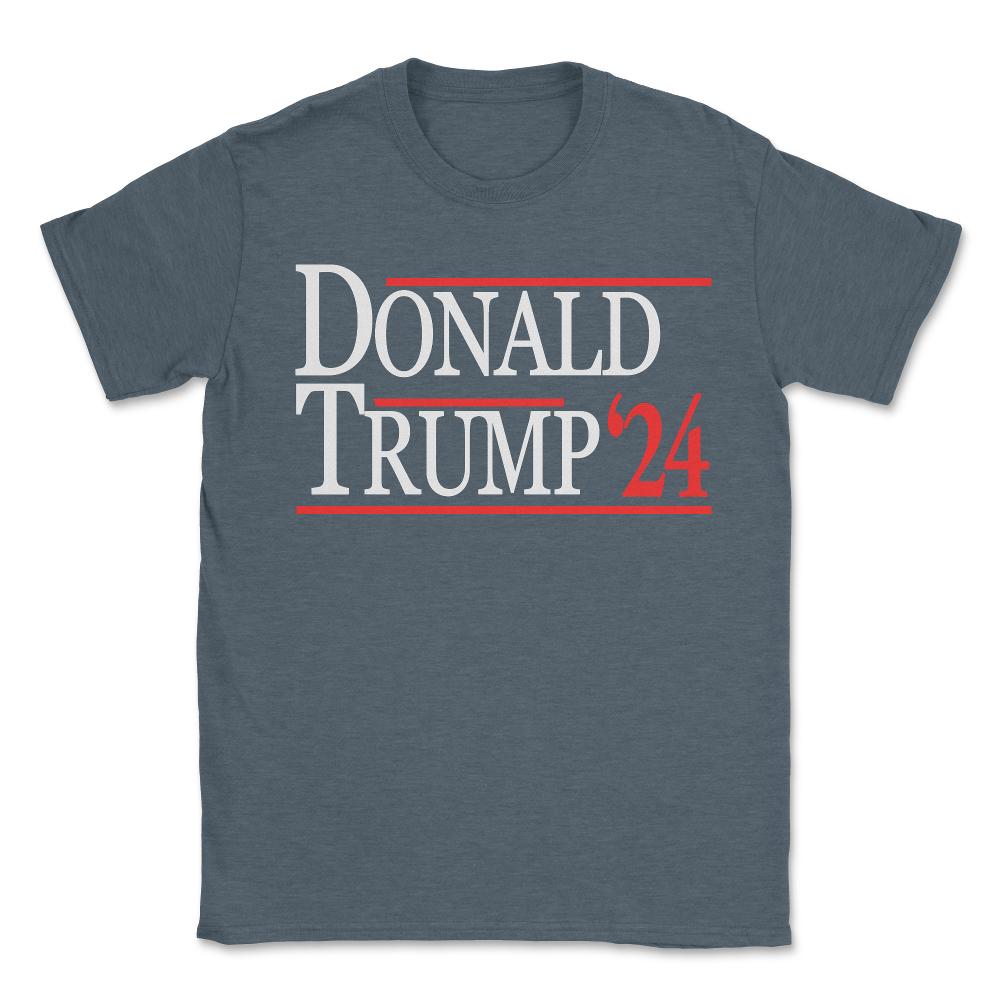 Donald Trump 2024 - Unisex T-Shirt - Dark Grey Heather