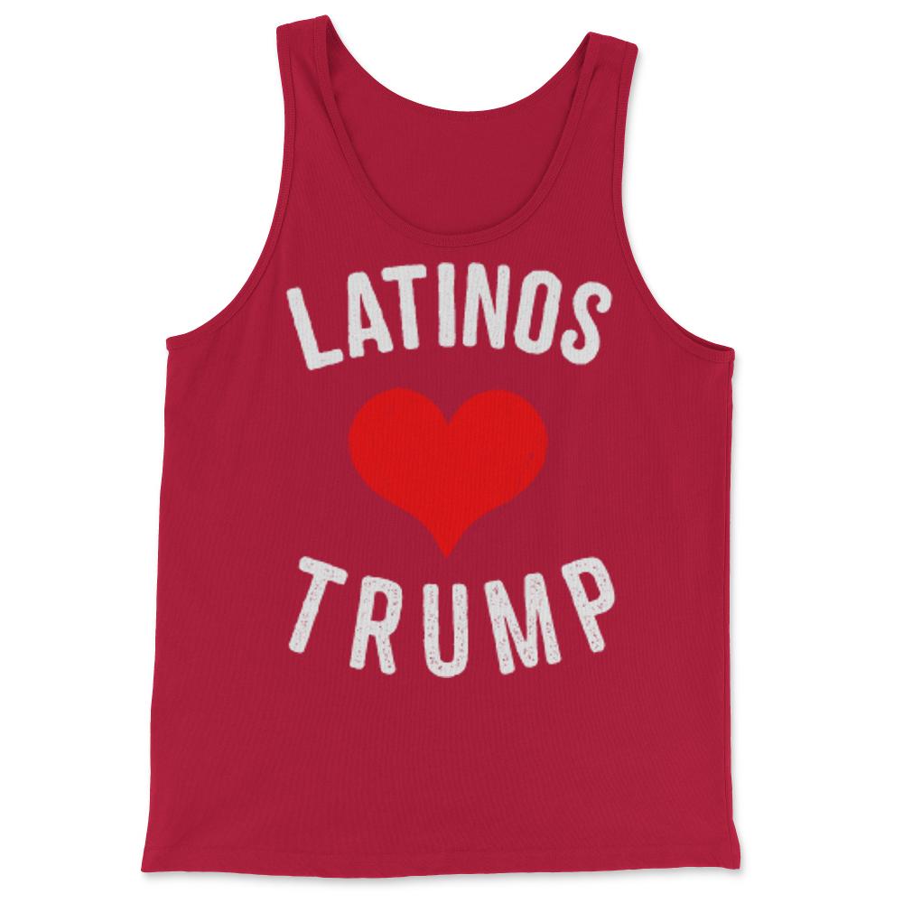 Latinas Love Trump - Tank Top - Red