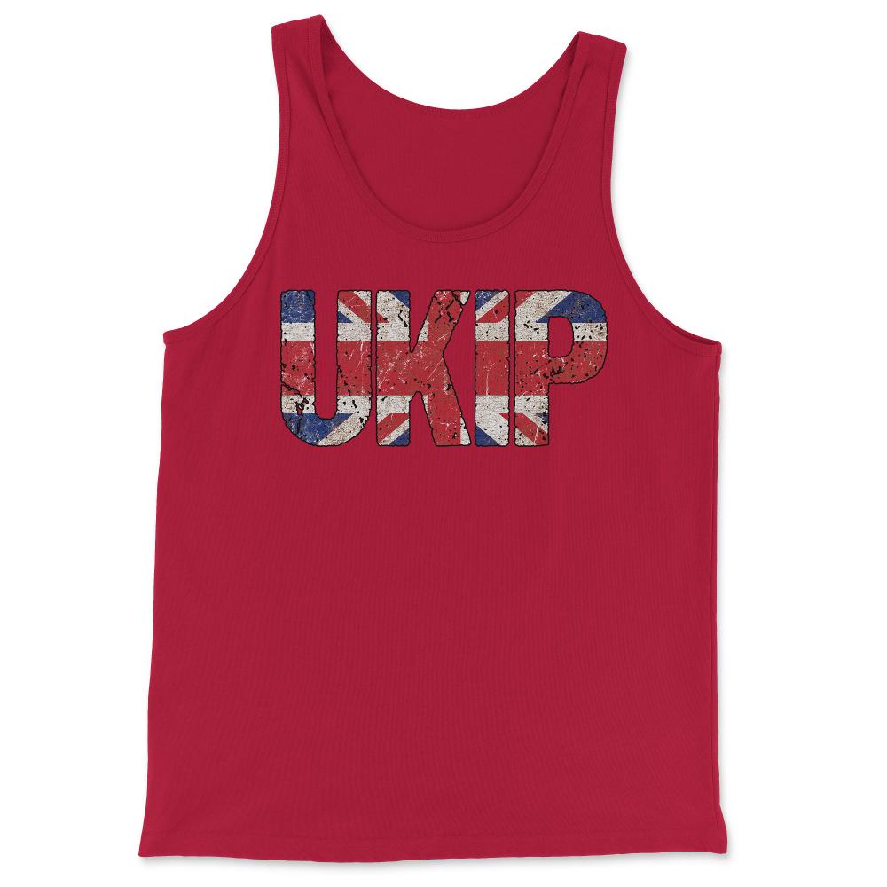 UKIP UK Independence Party - Tank Top - Red