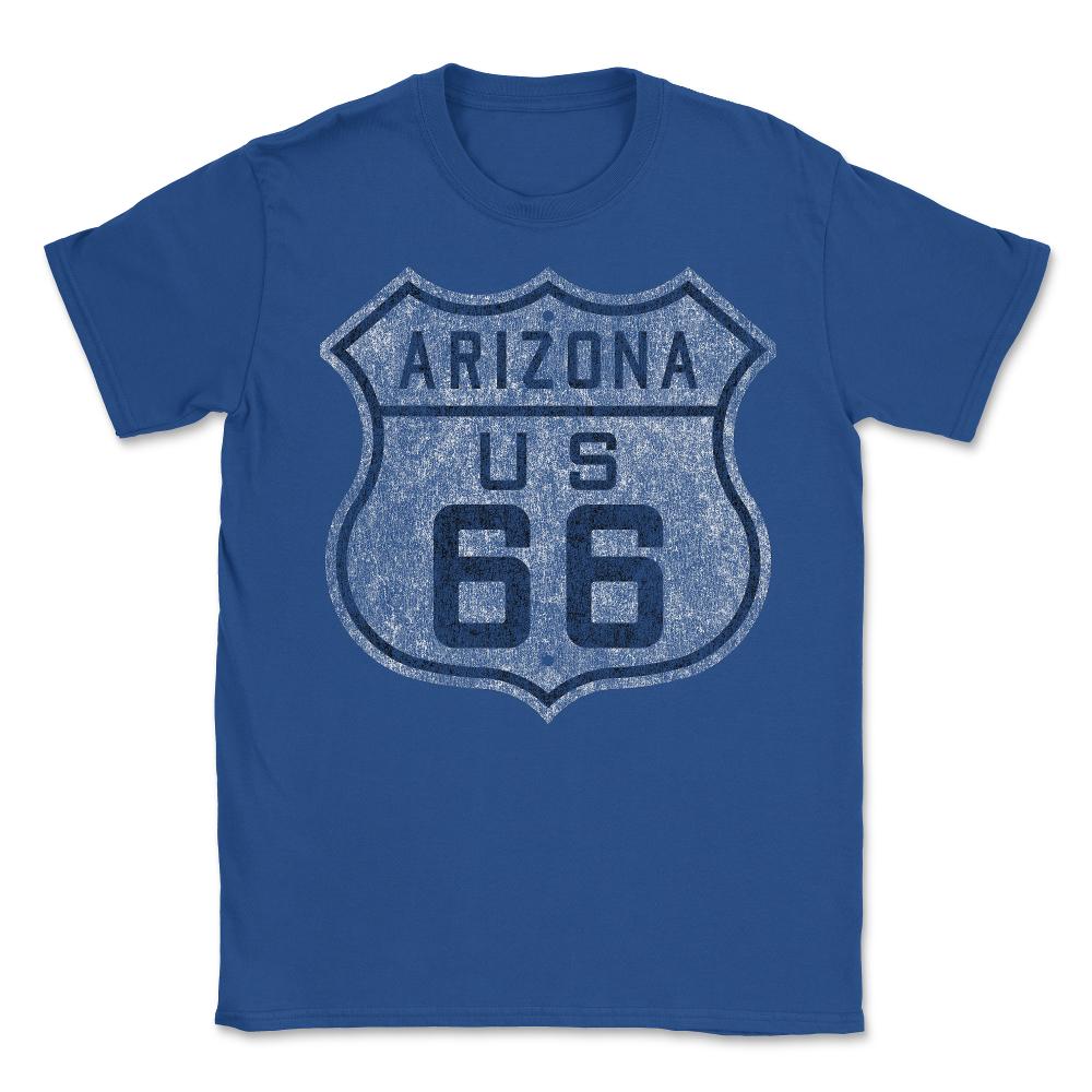Route 66 Retro - Unisex T-Shirt - Royal Blue
