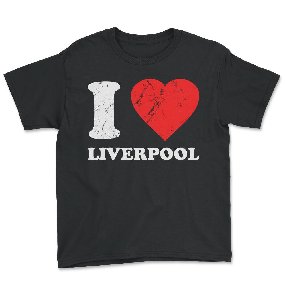 I Love Liverpool - Youth Tee - Black