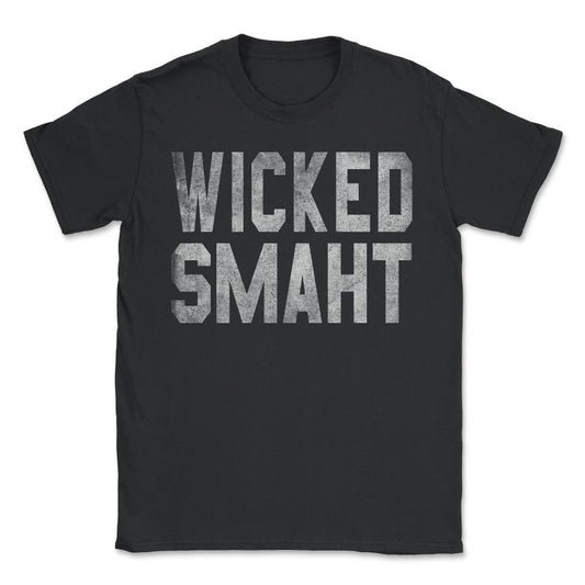 Wicked Smaht Retro - Unisex T-Shirt - Black