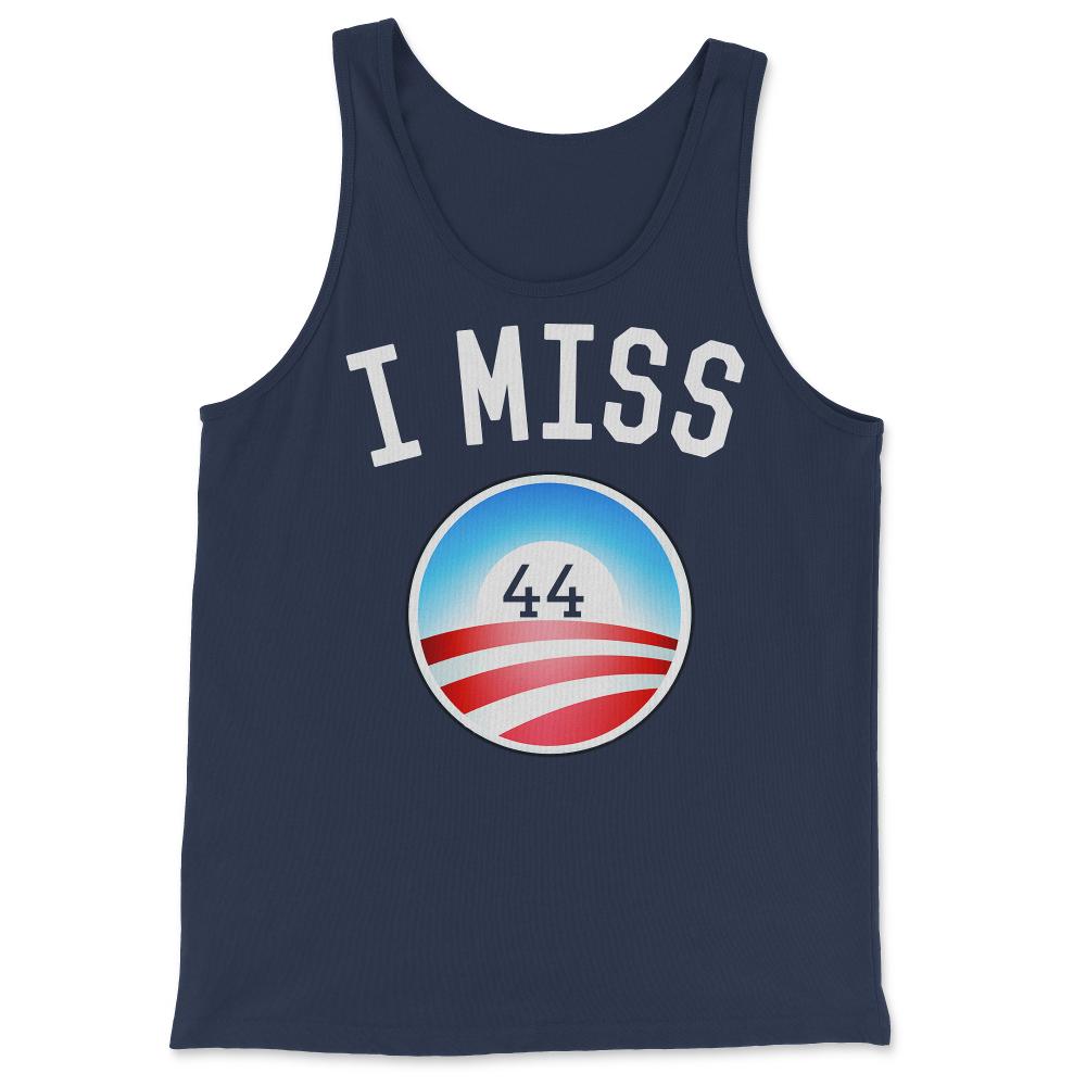 I Miss Obama 44 T-Shirt - Tank Top - Navy