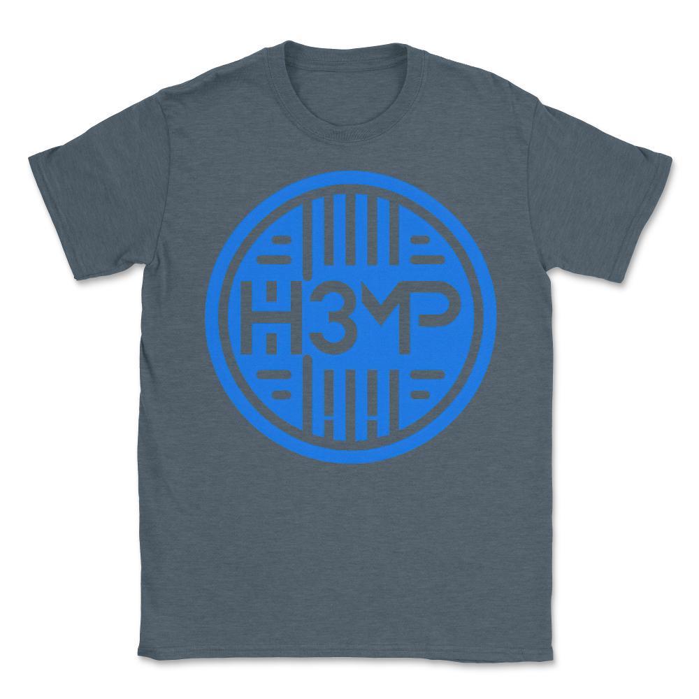 DJ H3MP Official Logo - Unisex T-Shirt - Dark Grey Heather