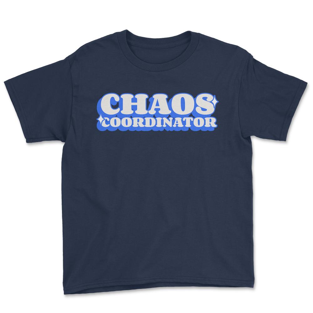 Chaos Coordinator - Youth Tee - Navy