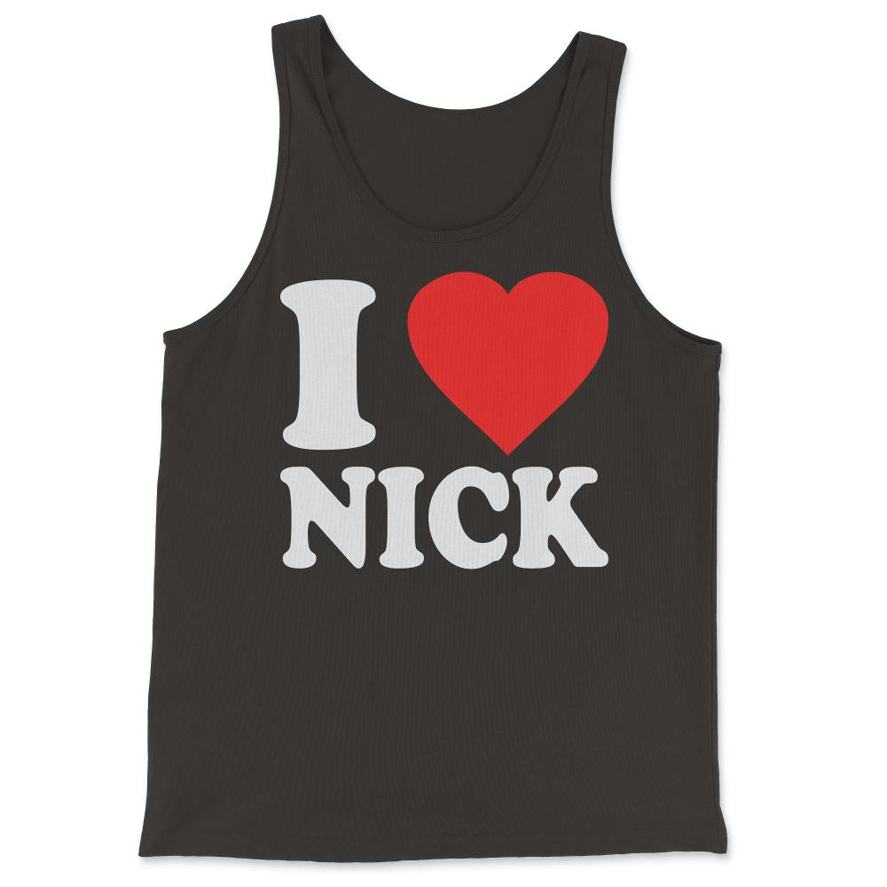 I Love Nick - Tank Top - Black