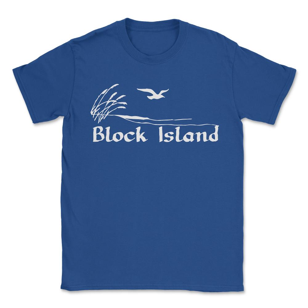 Block Island - Unisex T-Shirt - Royal Blue