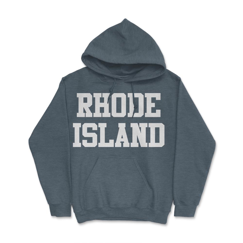 Rhode Island - Hoodie - Dark Grey Heather