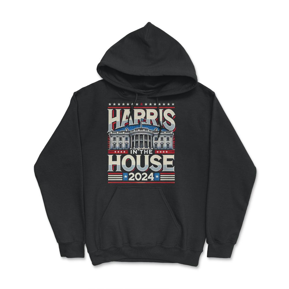 Kamala Harris in the House 2024 - Hoodie - Black