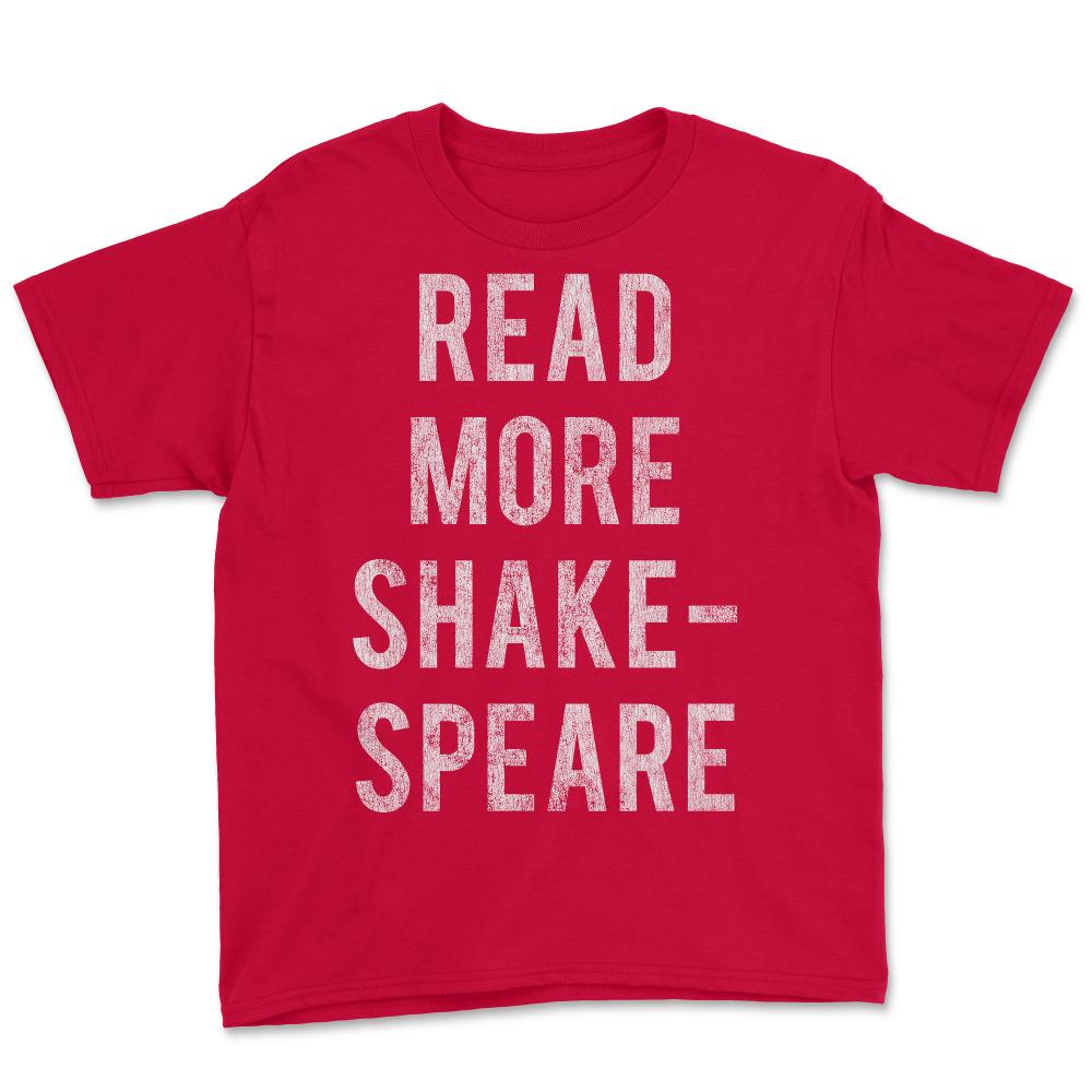 Read More Shakespeare Retro - Youth Tee - Red