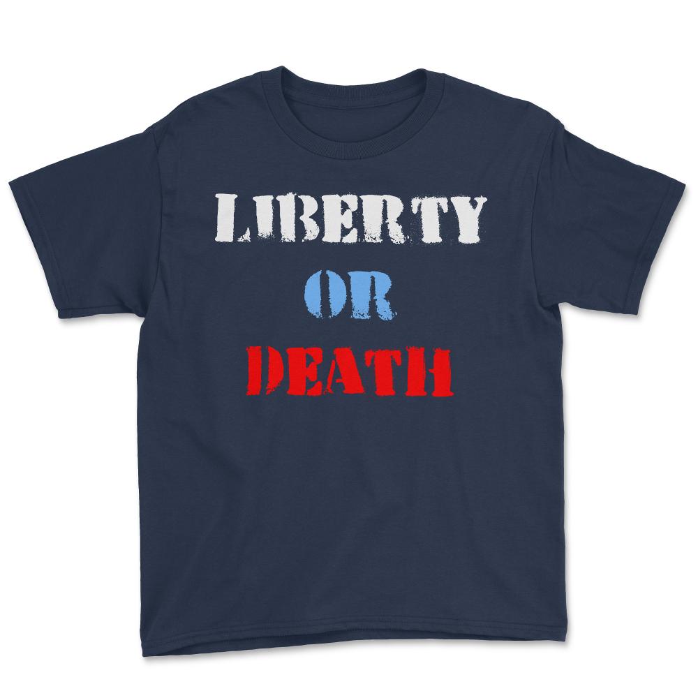 Liberty or Death - Youth Tee - Navy