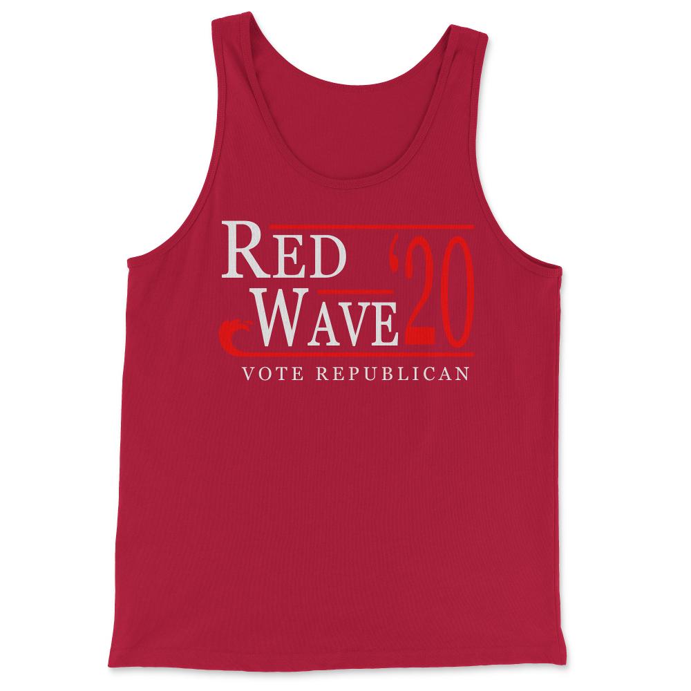 Red Wave Vote Republican 2020 Election - Tank Top - Red