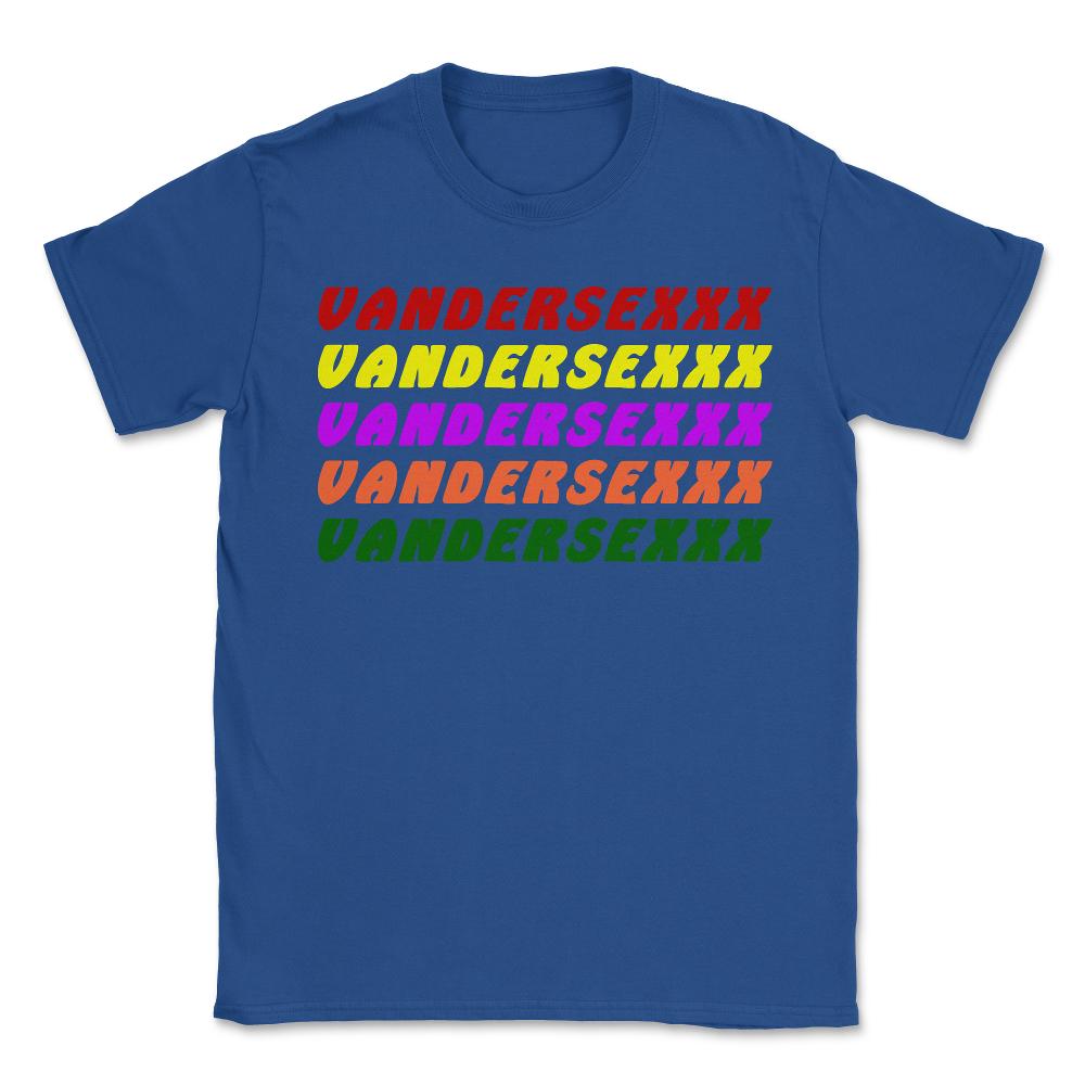 Club Vandersexxx - Unisex T-Shirt - Royal Blue