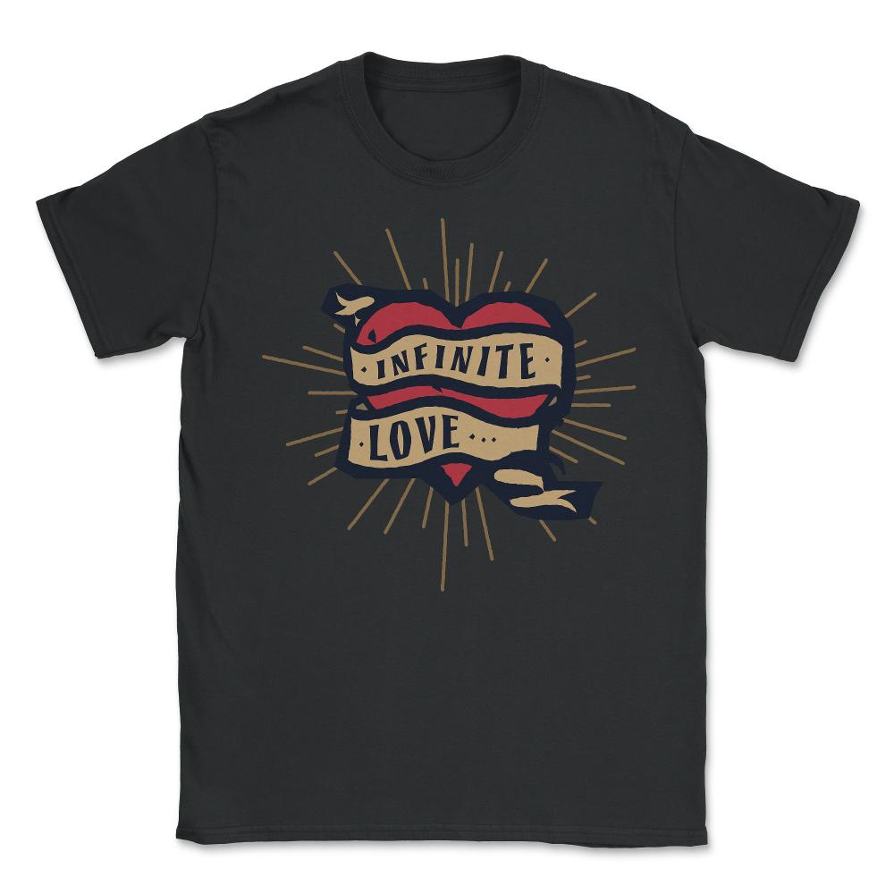 Infinite Love - Unisex T-Shirt - Black