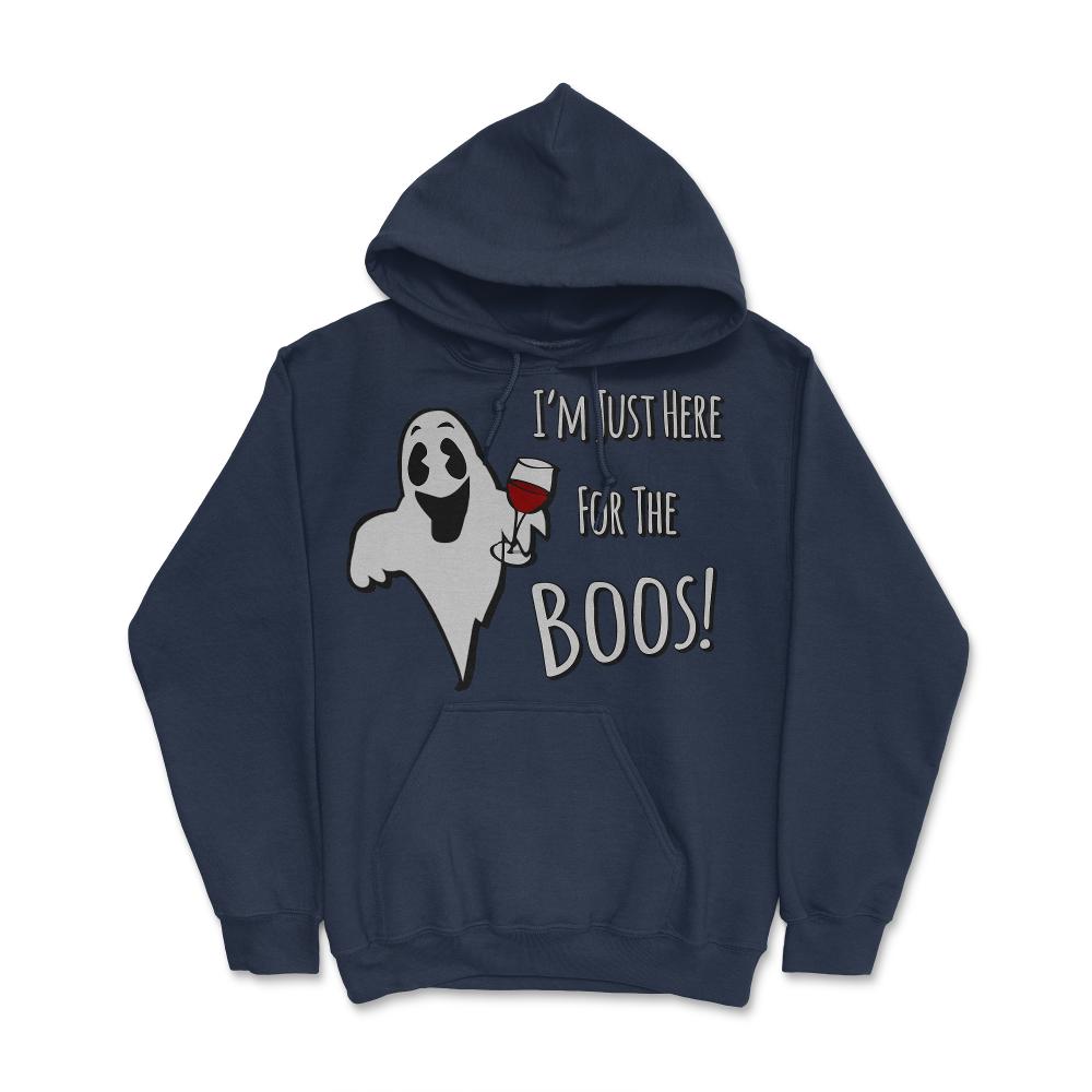 I'm Just Here For The Boos Halloween - Hoodie - Navy