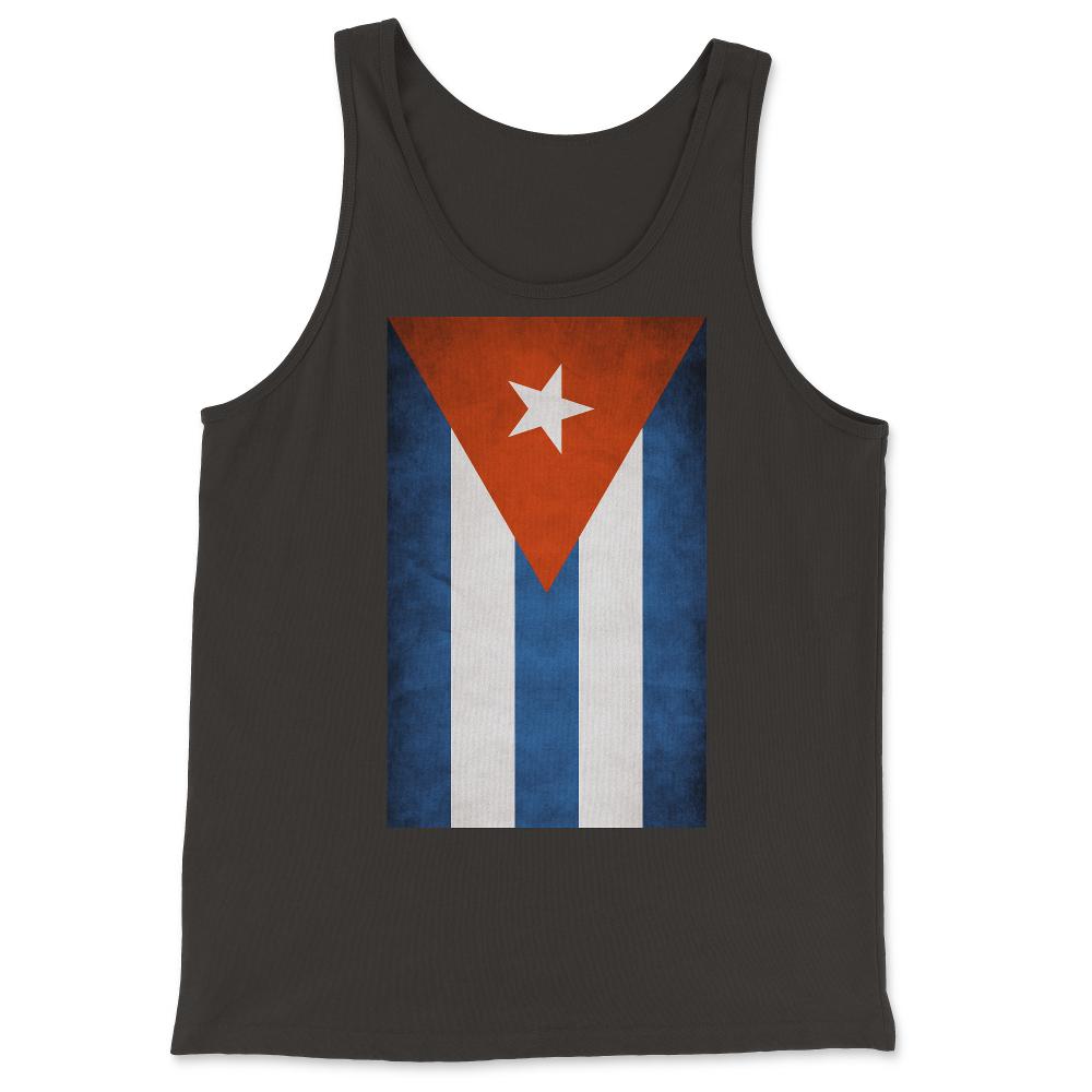 Flag Of Cuba - Tank Top - Black