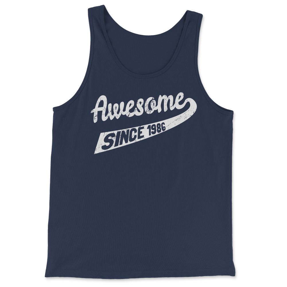 Awesome Since 1986 - Tank Top - Navy