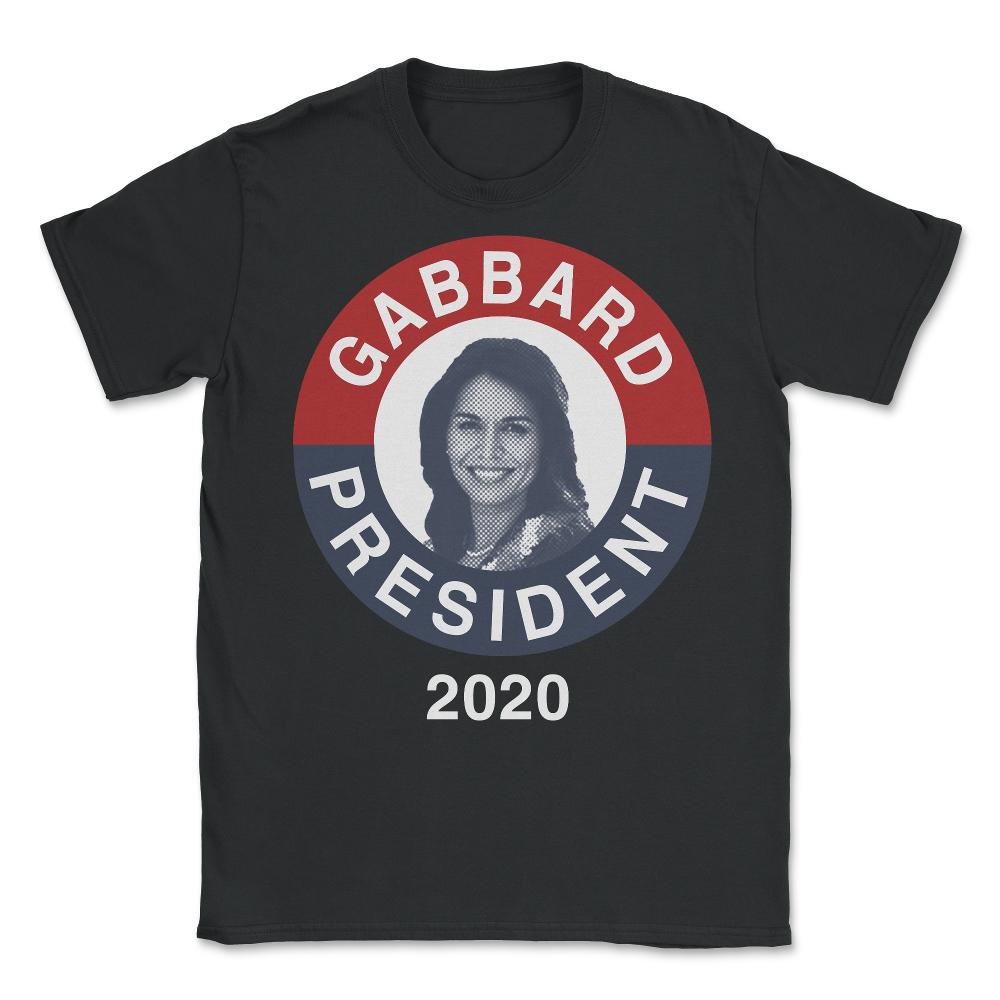 Retro Tulsi Gabbard for President 2020 - Unisex T-Shirt - Black