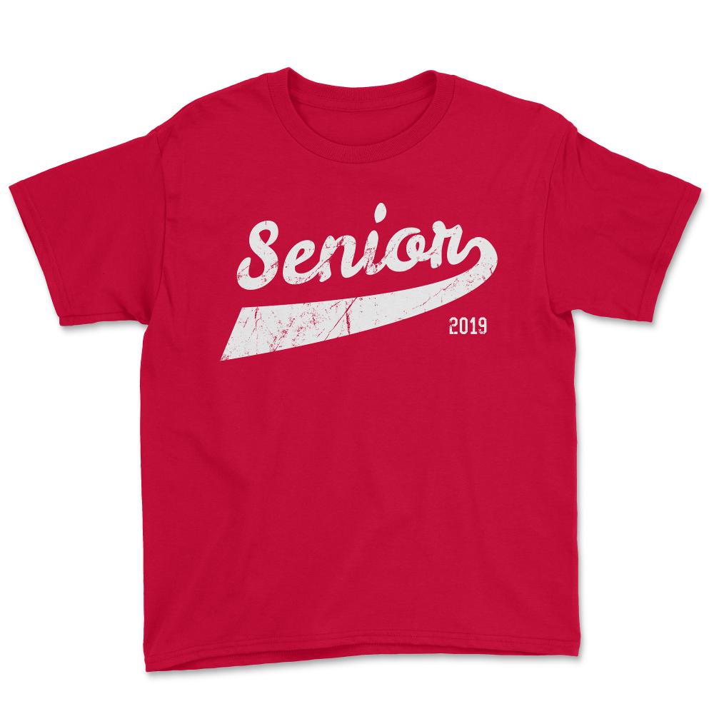 Senior Class of 2019 - Youth Tee - Red