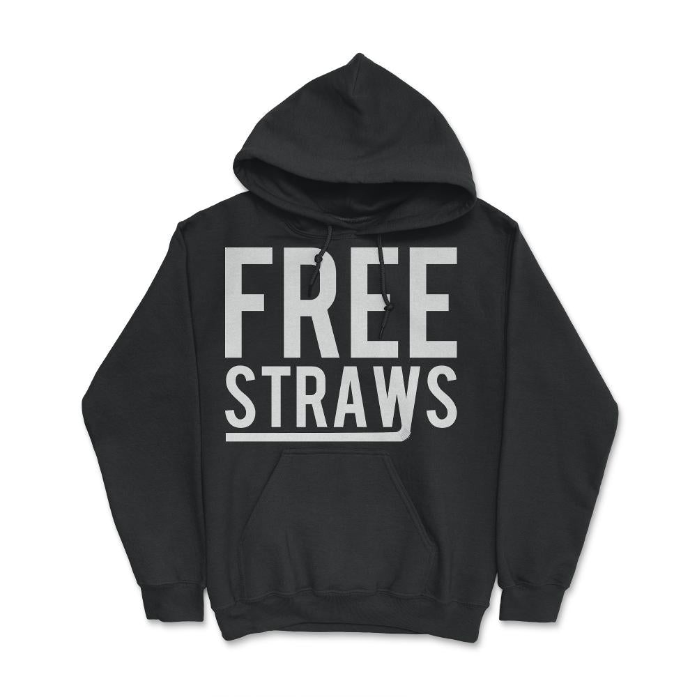 Free Straws Anti-Ban - Hoodie - Black