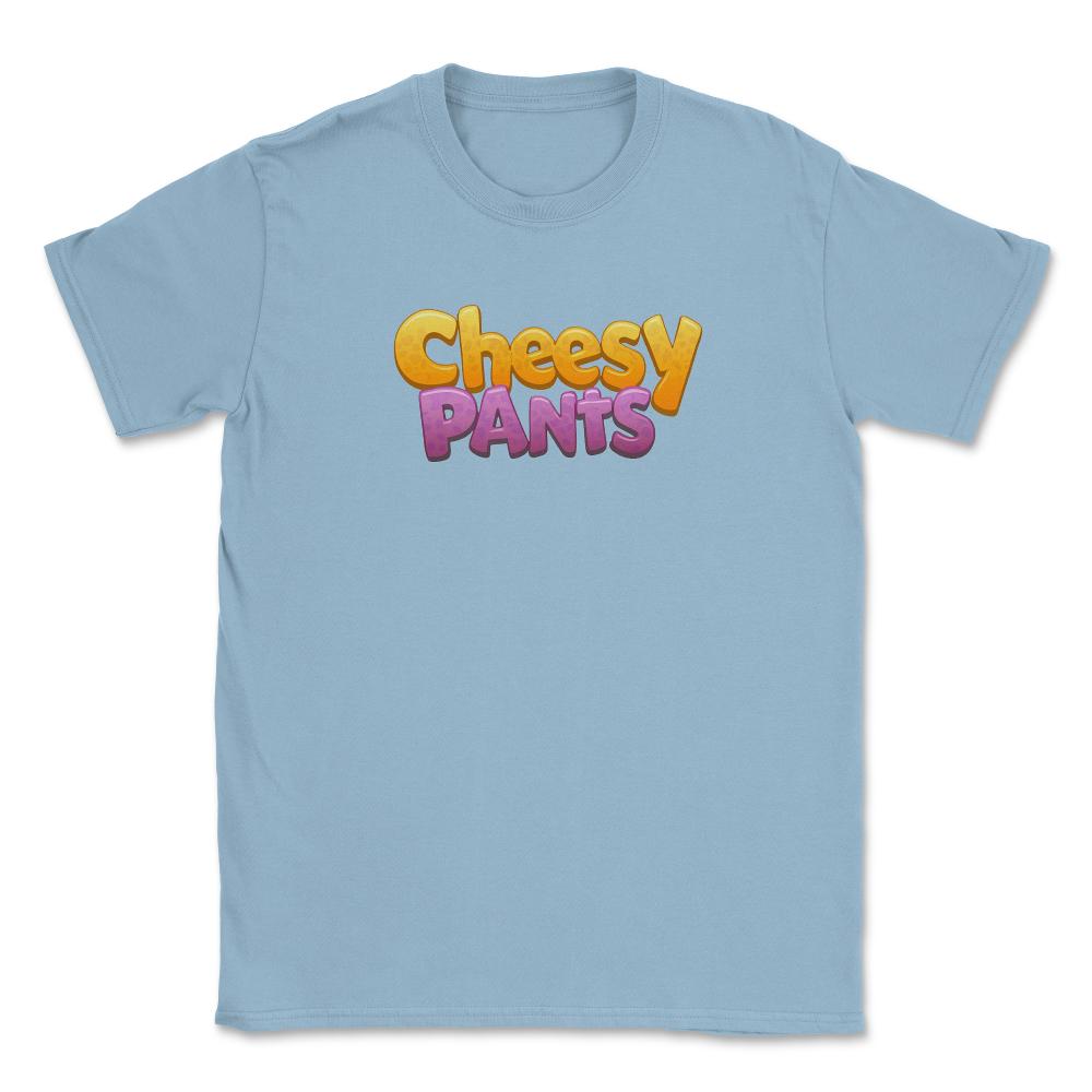 CheesyPants Logo Unisex T-Shirt - Light Blue