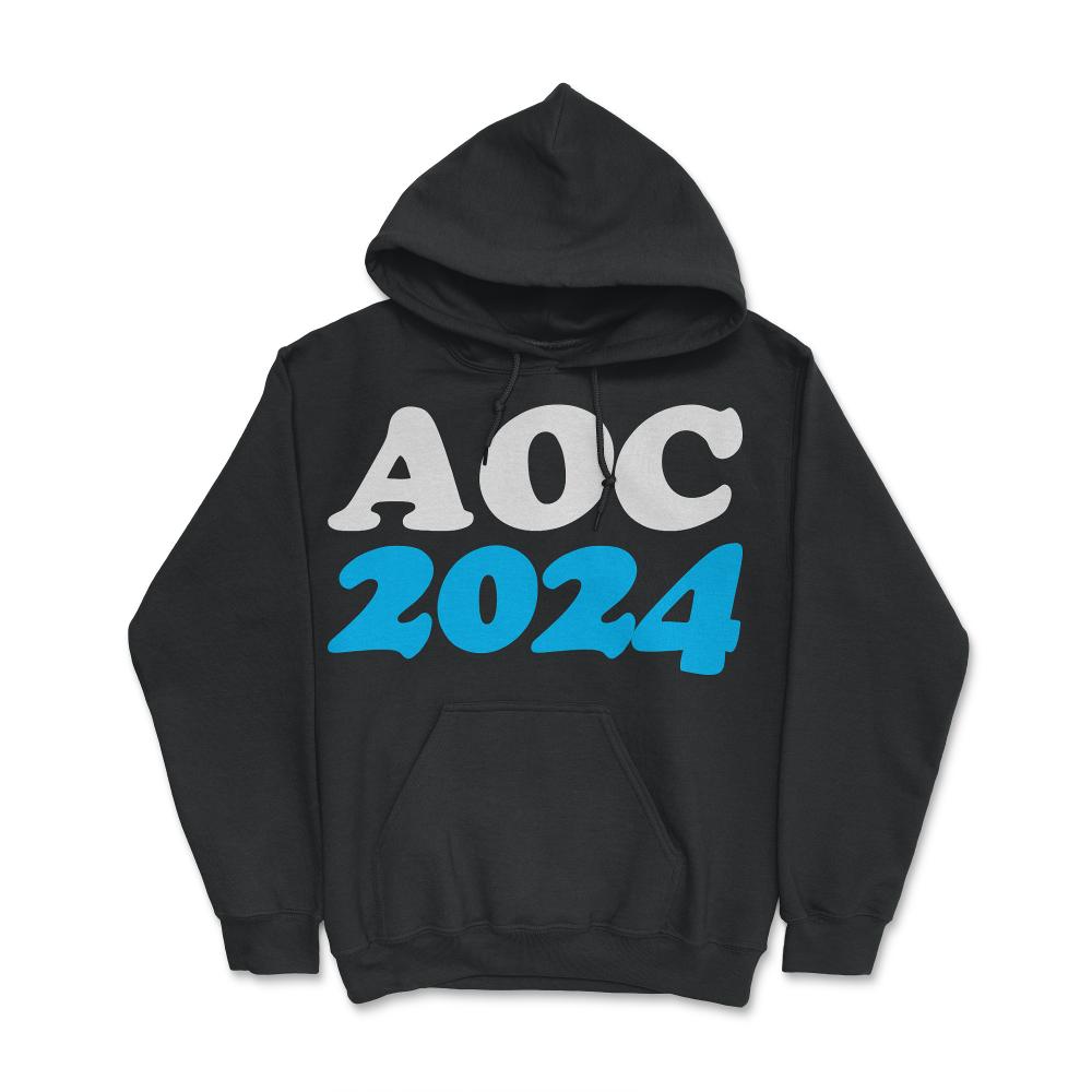 AOC Alexandria Ocasio-Cortez 2024 - Hoodie - Black