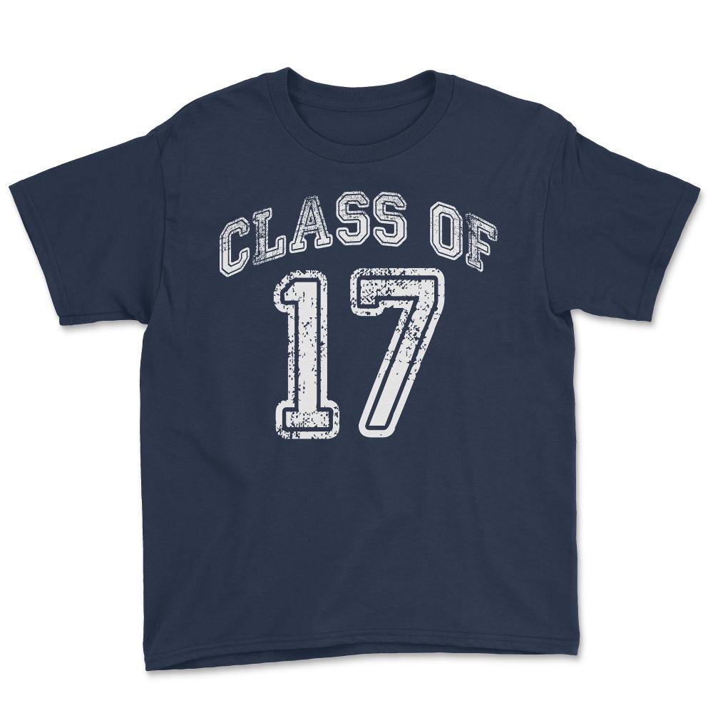 Class Of 2017 - Youth Tee - Navy