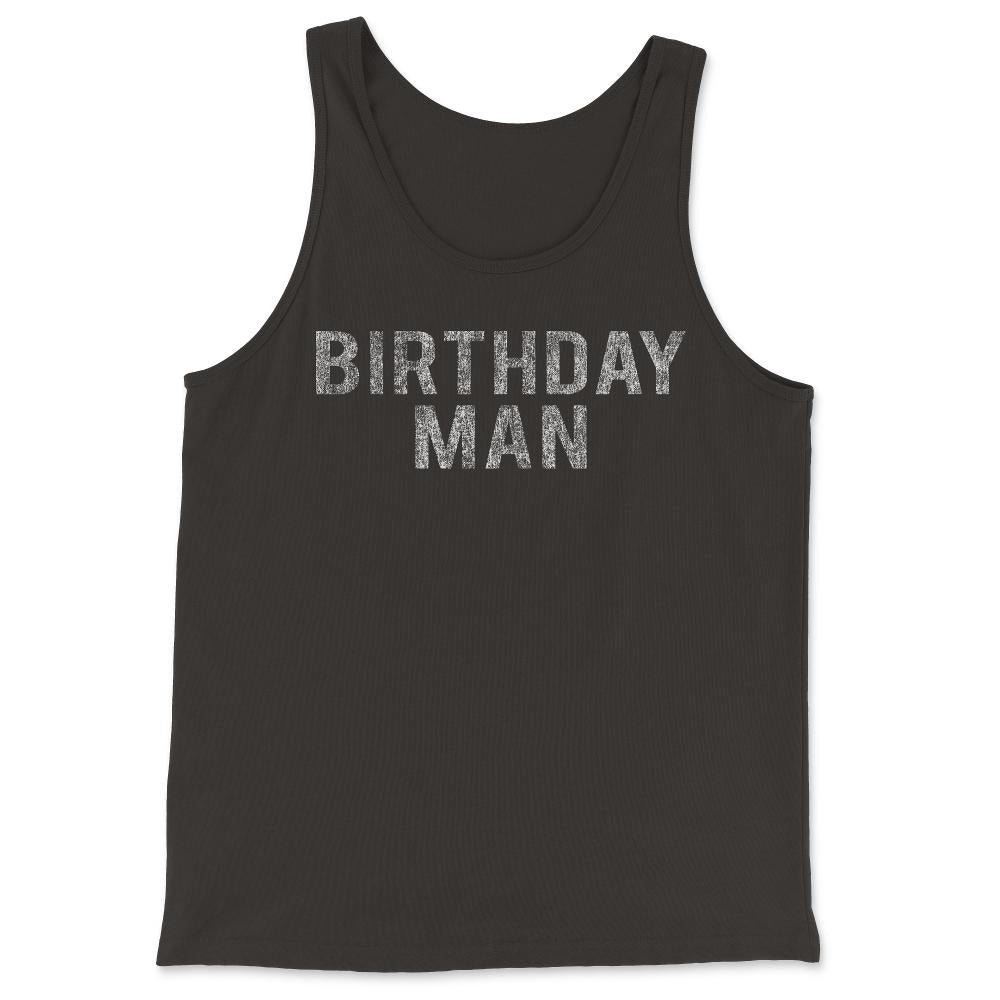 Birthday Man - Tank Top - Black