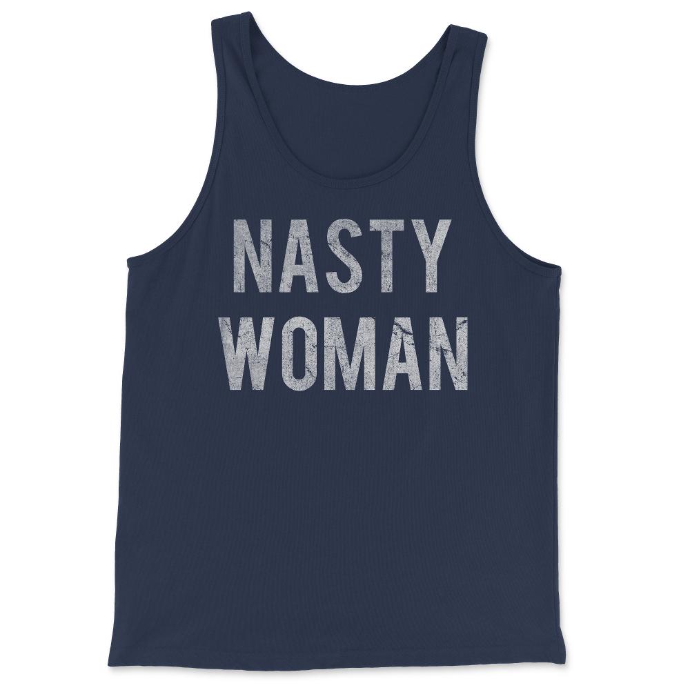 Nasty Woman Retro - Tank Top - Navy