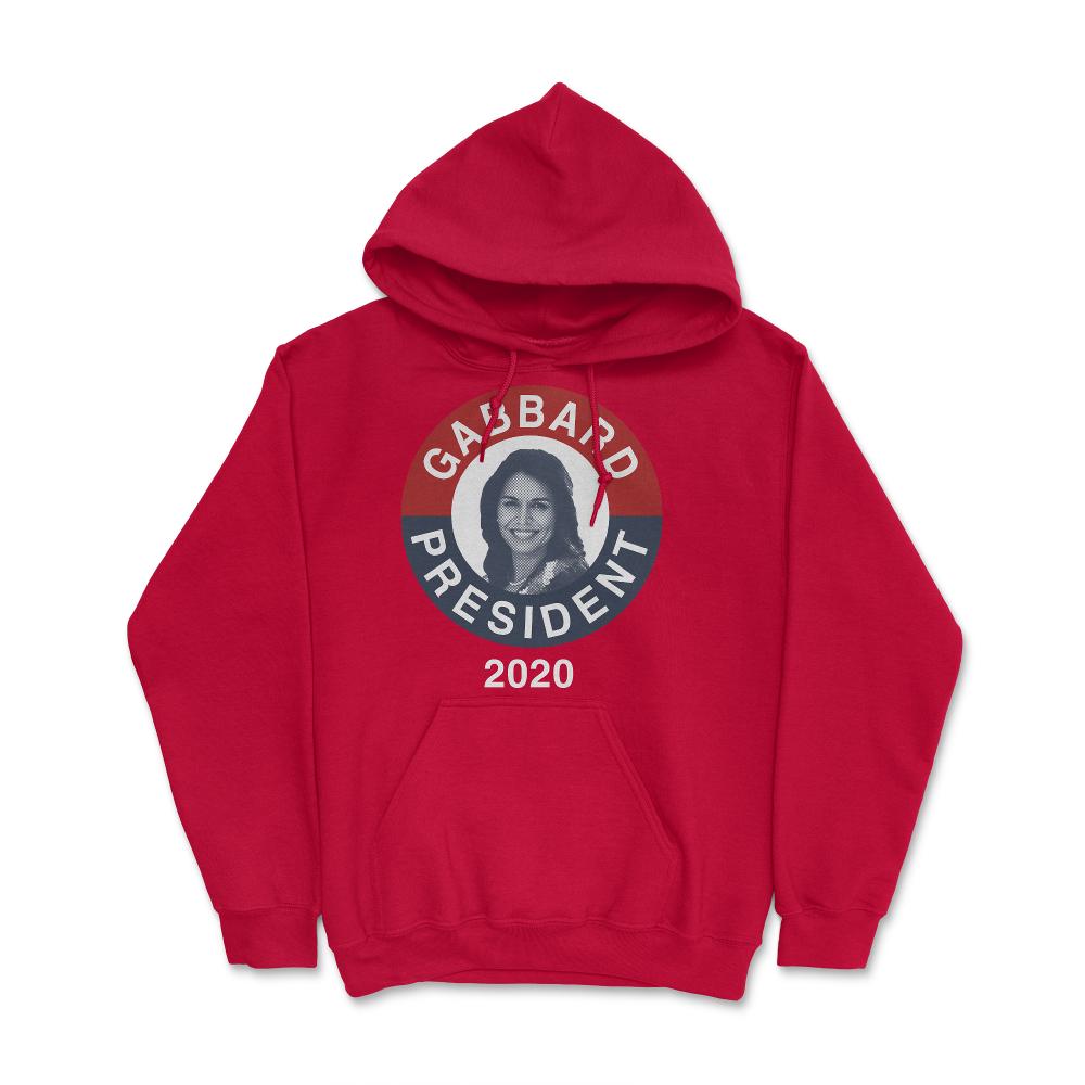 Retro Tulsi Gabbard for President 2020 - Hoodie - Red