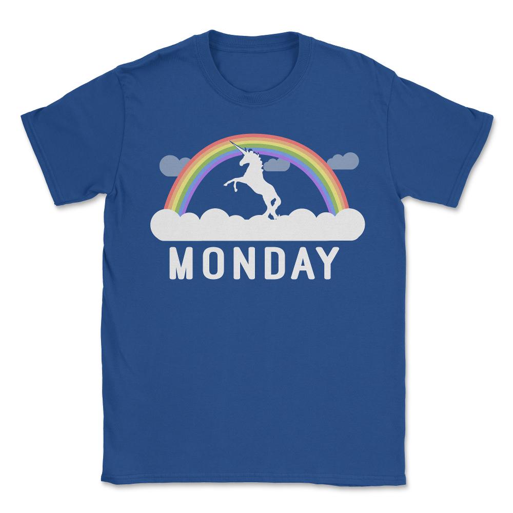 Monday - Unisex T-Shirt - Royal Blue