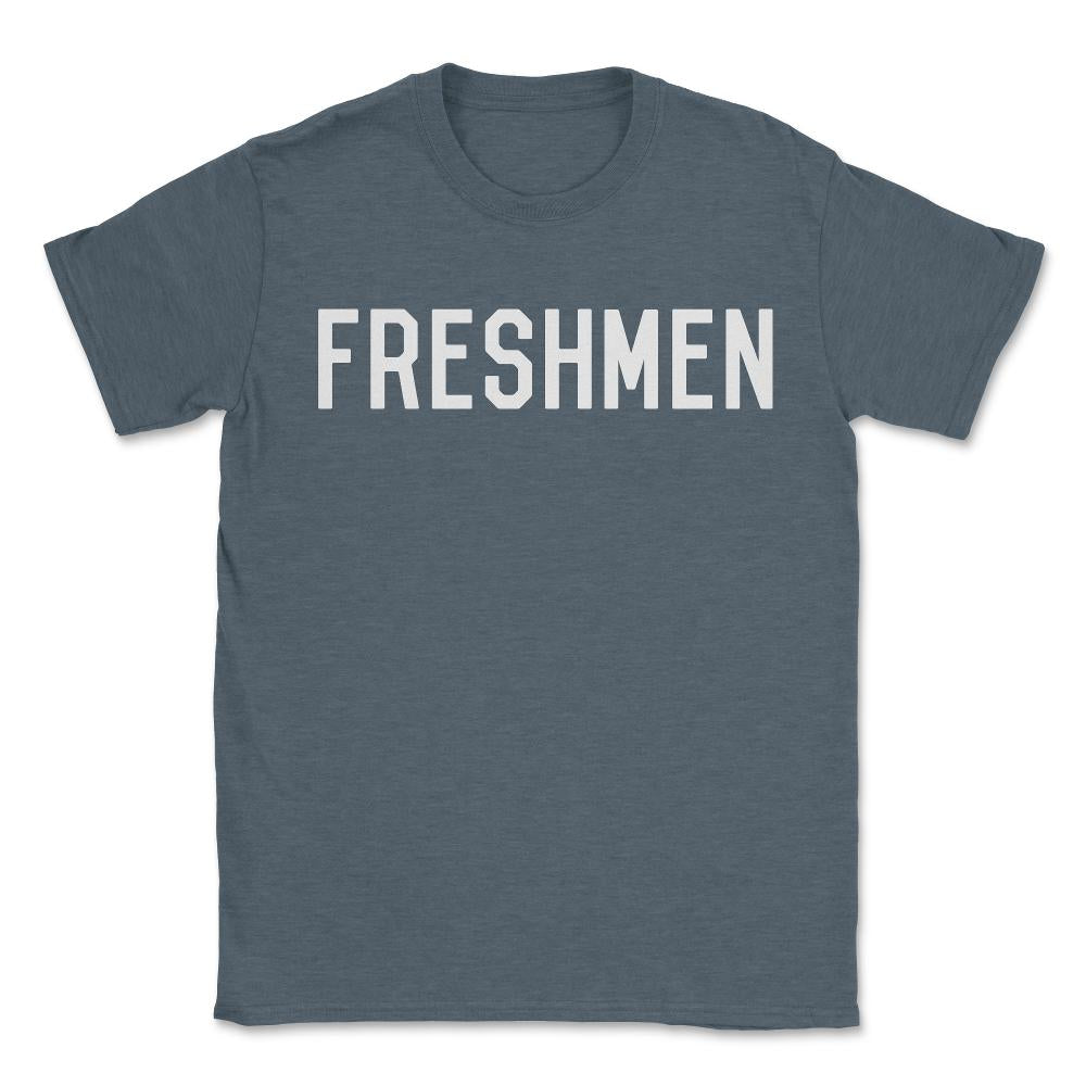 Freshmen - Unisex T-Shirt - Dark Grey Heather