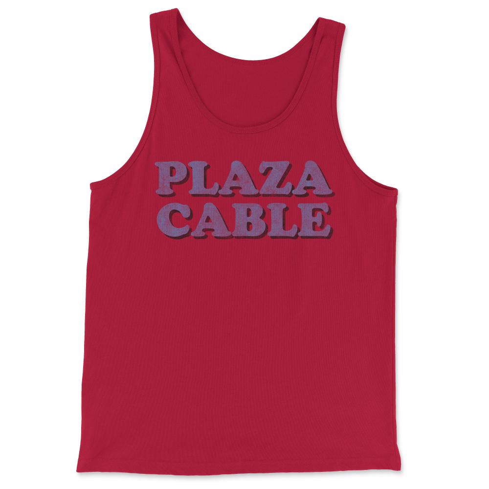 Retro Plaza Cable - Tank Top - Red