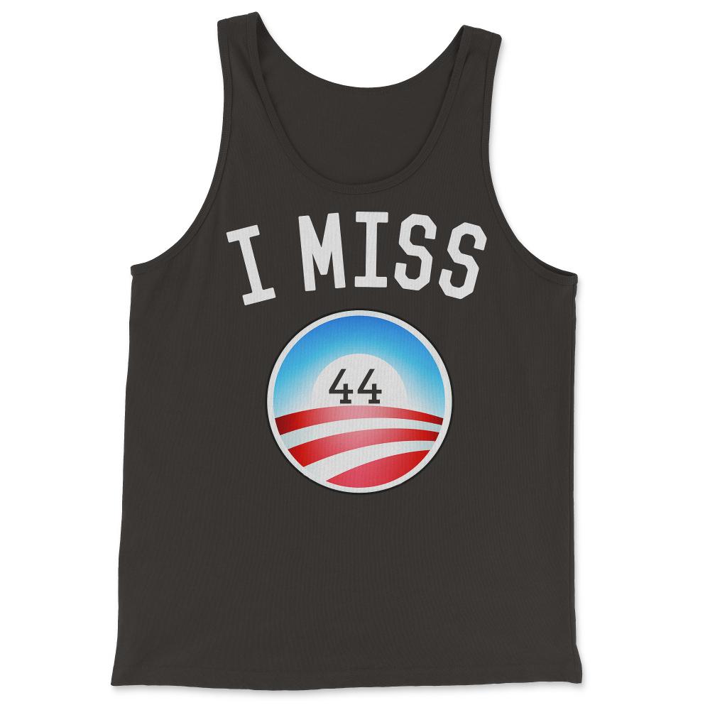 I Miss Obama 44 T-Shirt - Tank Top - Black