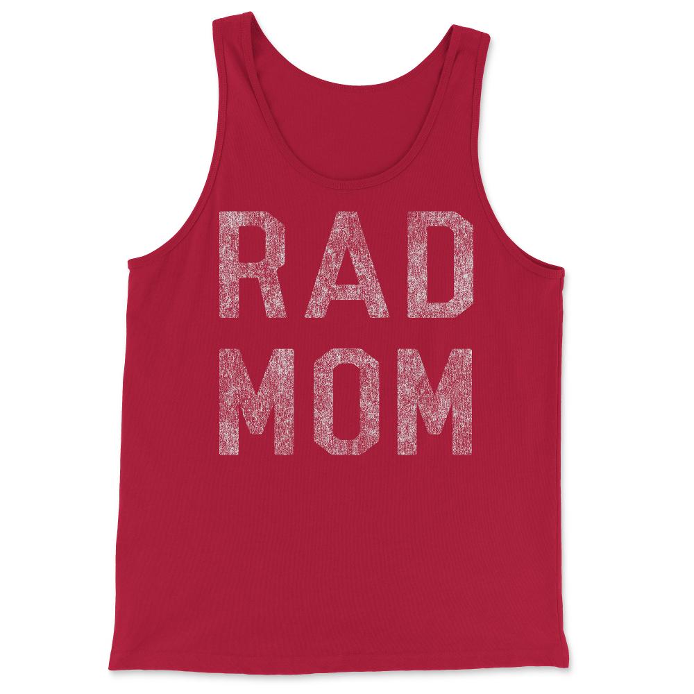 Rad Mom - Tank Top - Red