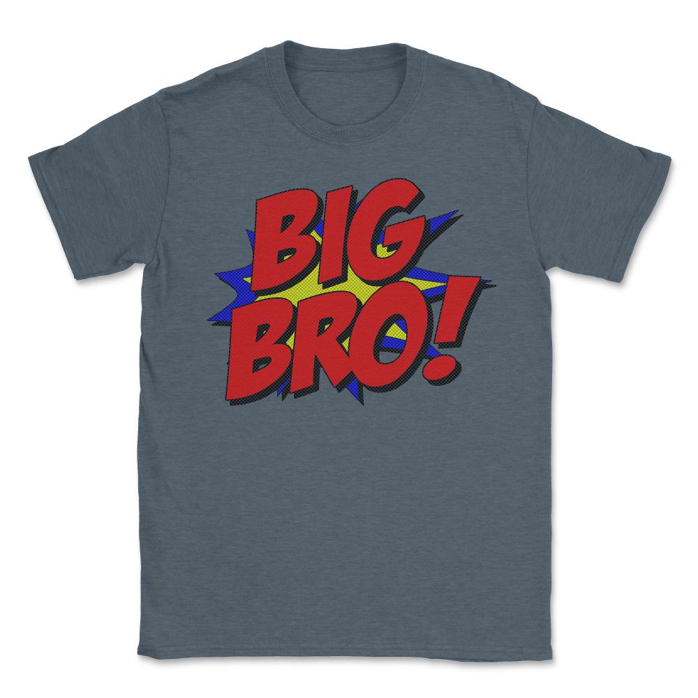 Superhero Big Bro - Unisex T-Shirt - Dark Grey Heather