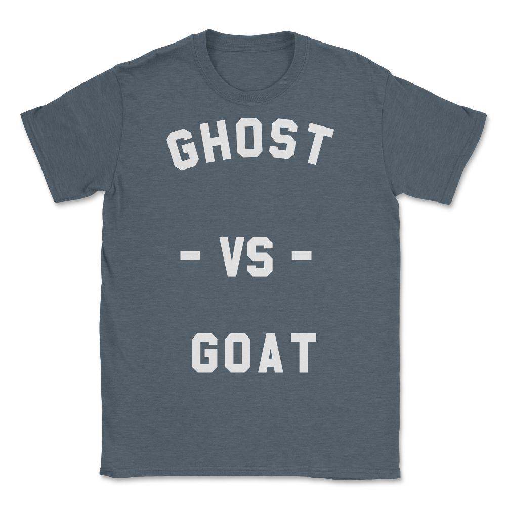 Ghost Vs Goat - Unisex T-Shirt - Dark Grey Heather