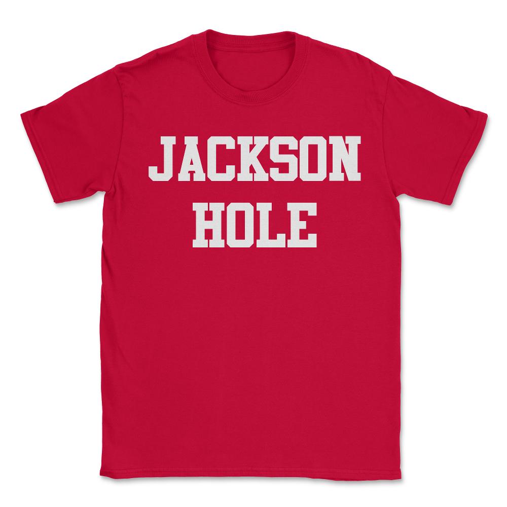 Jackson Hole - Unisex T-Shirt - Red