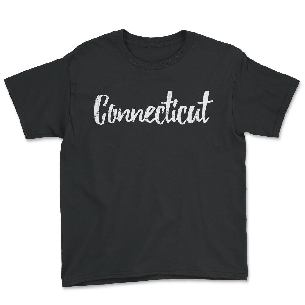 Connecticut - Youth Tee - Black