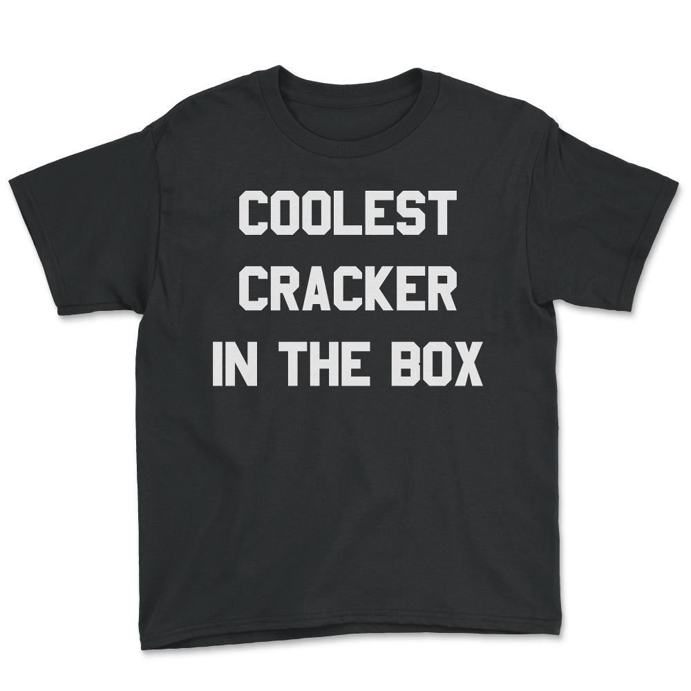 Coolest Cracker In The Box - Youth Tee - Black