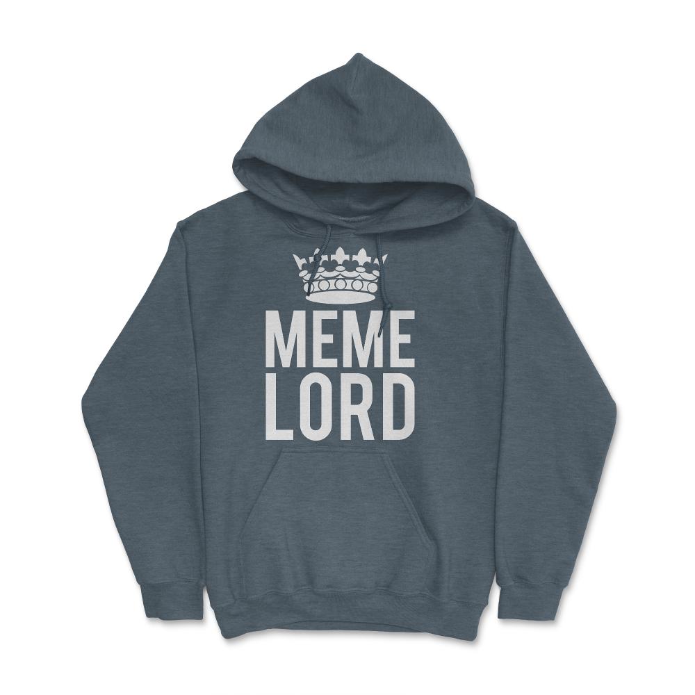 Meme Lord - Hoodie - Dark Grey Heather