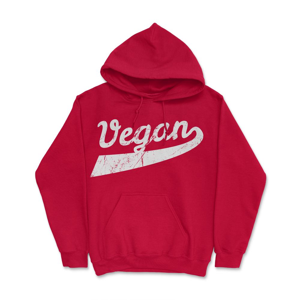 Vegan - Hoodie - Red