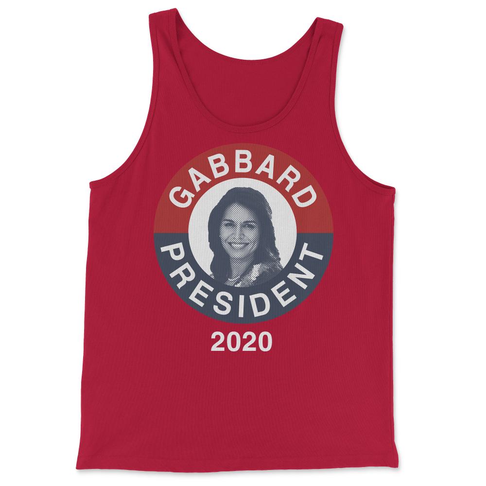 Retro Tulsi Gabbard for President 2020 - Tank Top - Red