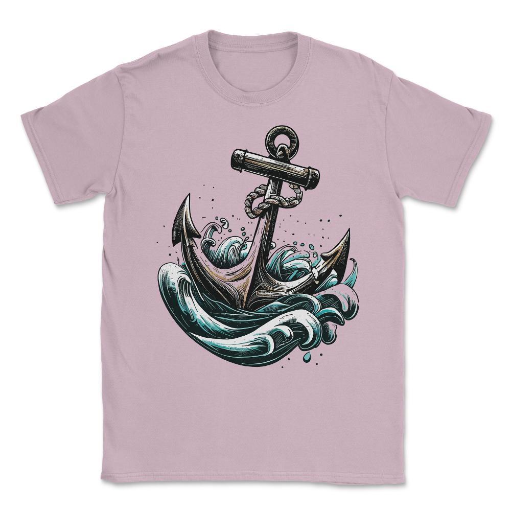 Nautical Vintage Ship Anchor Unisex T-Shirt
