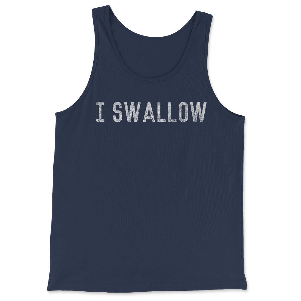 I Swallow - Tank Top - Navy