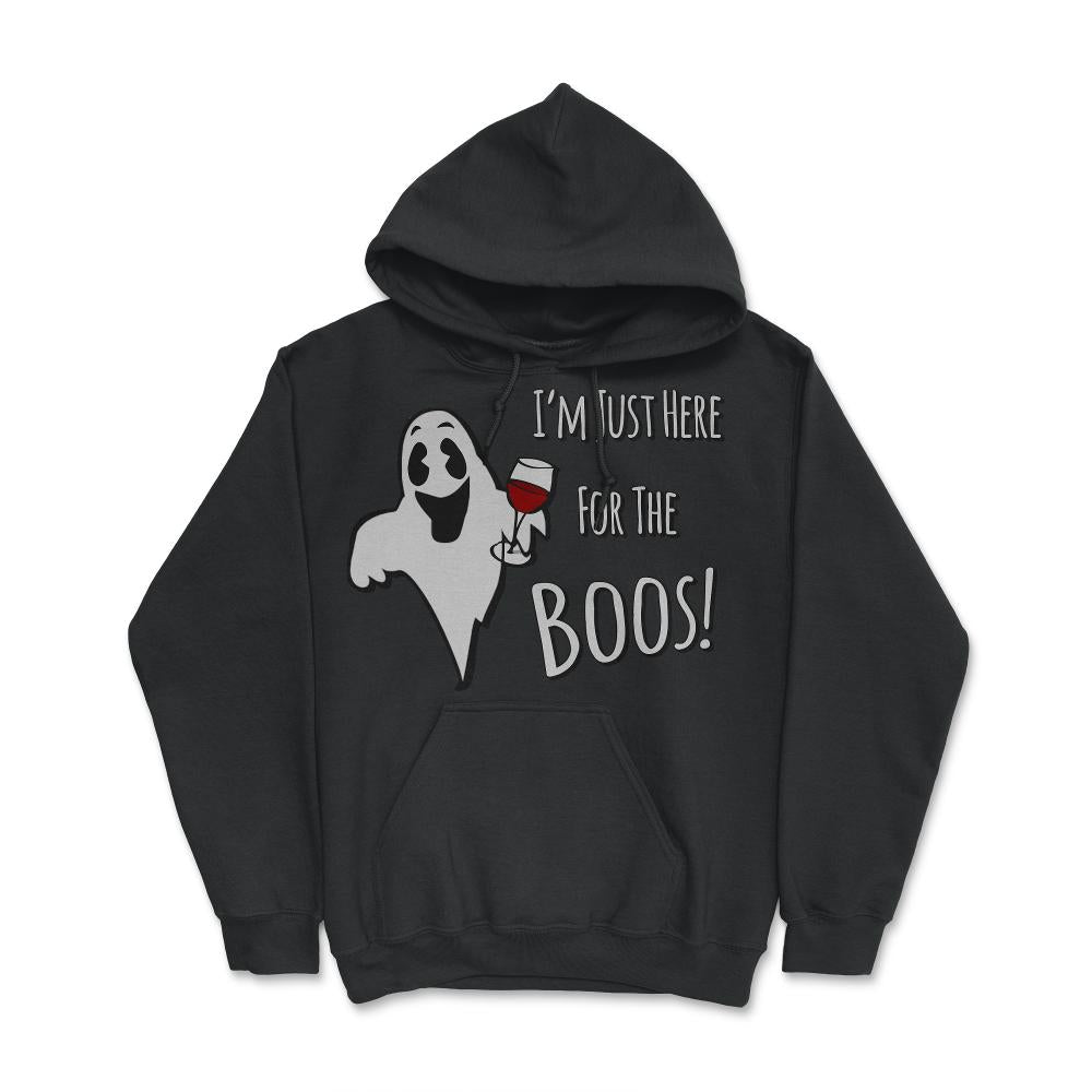 I'm Just Here For The Boos Halloween - Hoodie - Black
